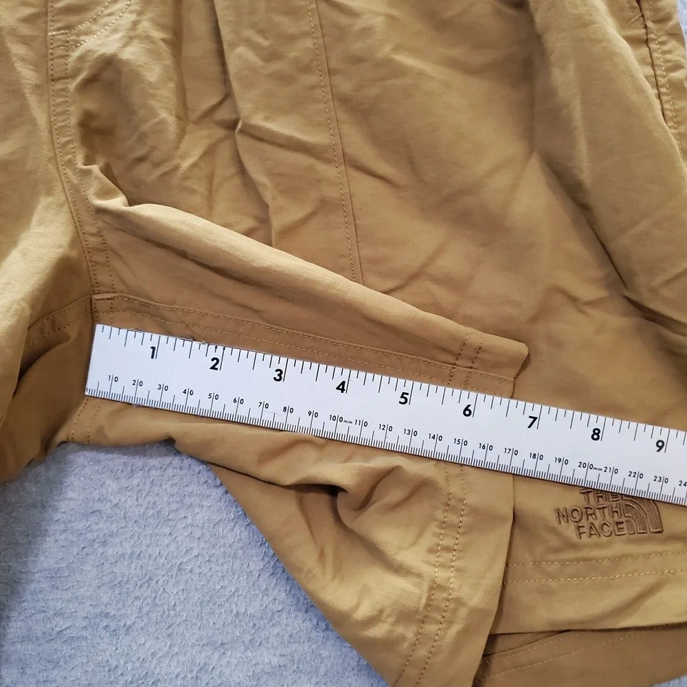 The North Face Men Swimwear M Yellow Trunks Outdoor Beach Logo READ